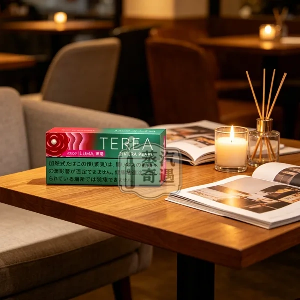 日本Terea Riviera Pearl樹莓爆珠-花香爆珠煙彈口味一條10盒裝IQOS ILUMA 系列主機專用